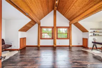 Expansive office/bonus space offers endless possibilities for work or play!