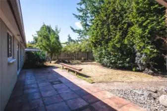 Back patio
