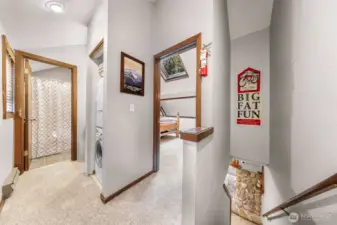 The 2nd floor is dedicated to the primary retreat with expansive Bedroom and full Bathroom