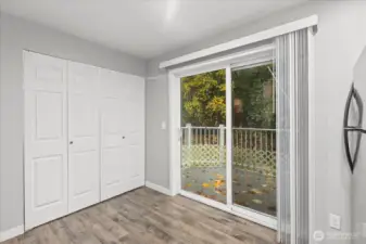 Take your meals outdoors and savor al fresco dining on the deck, ideal for relaxing evenings or weekend gatherings.