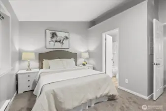 Another glimpse of your primary retreat, where open space, soft light, and soothing tones create the perfect place to unwind.