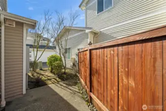 Another view of the patio off the dining room