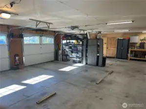 Interior 3 Car Garage