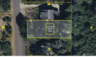 Potential home site.  Buyer to do due diligence for site development