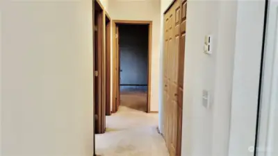 hallway to bedroom