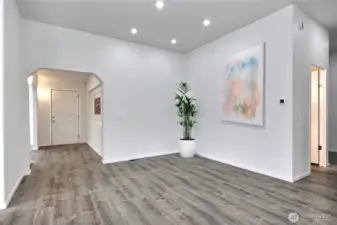Extra space to decorate to your desire.