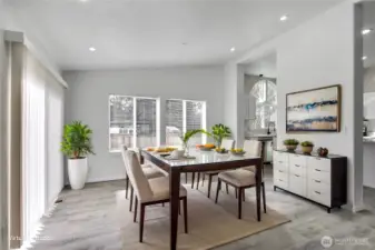 Large dining room