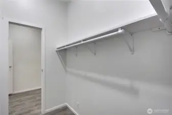 Master Bedroom walk-in closet