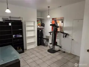 Home also includes a secret room