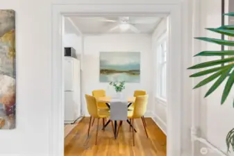 Sweetest breakfast nook!