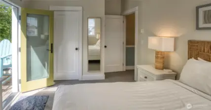 Bedroom #1 with balcony