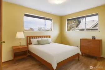 BR 1 on main floor - virtual staging