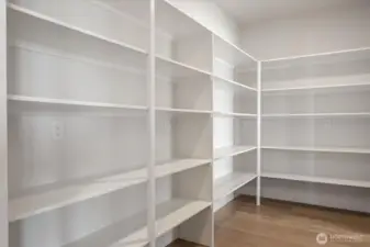 Walk in butler pantry