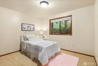 All of your bedrooms are generous in size and feature closets with built-ins helping you  to keep your wardrobe organized. This bedroom’s flexible footprint makes it equally suited for guests or everyday living.