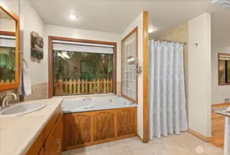 Surrender to serenity as you soak your worries away in your jetted tub & refresh yourself under the cascading waters of a shower as you indulge in the ultimate relaxation experience tailored to your desires.