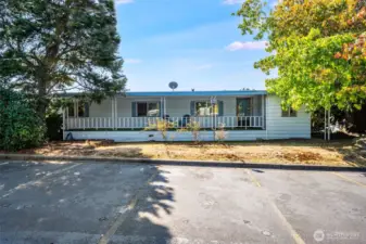 Enjoy this extra large corner lot!