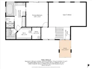 Upper Level Floor Plan