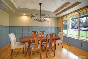 Formal Dining Room large enough for a table to seat 8 to 10 guests!