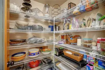 Large walk-in pantry
