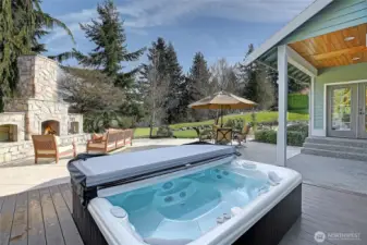 Take a soak in the Hot Tub!