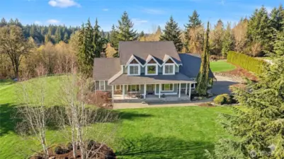 This great home sits on 0.75 acres but feels so much bigger.  To the left is 0.5 acres owned by the HOA for the shared well.  To the rear of the property has part of the Natural Growth Protection area.