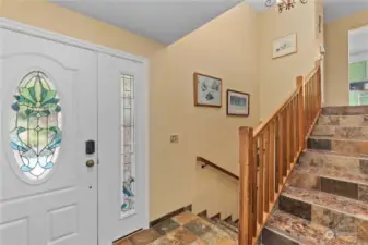 Gorgeous Custom Tile Entry Way