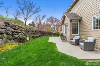 Fully landscaped