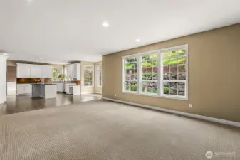 Great room off Kitchen