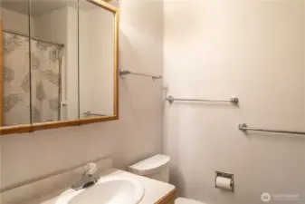 Full Guest bathroom with tub & shower