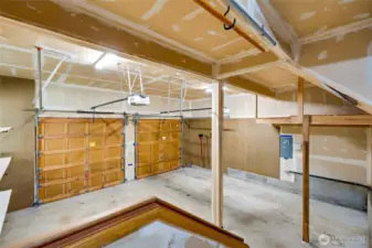 Big 2 car garage!