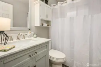Full updated bath.