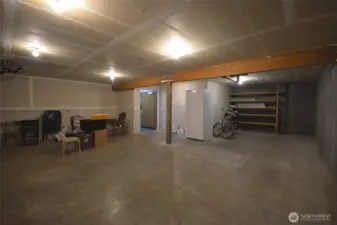 Garage in Basement