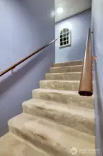 Stairs from front entrance