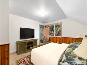 3rd bedroom on main is bright and open