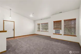 Lots of room and open space, view is from hallway.
