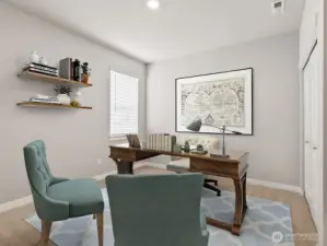 Photo rendering is representational. Actual home is under construction and finishes, elevation, and paint colors may vary. See site agent for details.