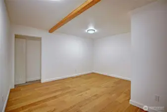 Lower Finished Room w/ Closet~