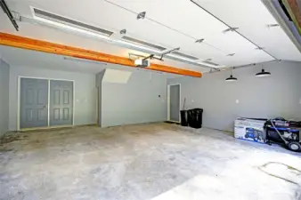 HUGE Finished Garage with.....