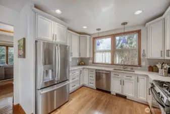 another view of the kitchen