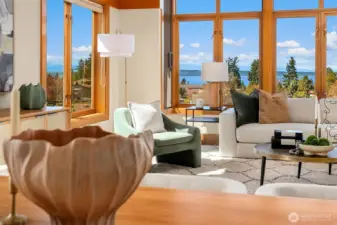 View starts and then makes statement