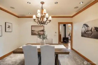 Formal dining room