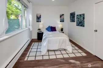 Upper unit: 2nd bedroom or office