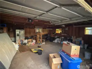 double garage.
