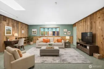 This image has been virtually staged to illustrate potential furniture placement.