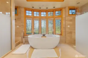 Luxurious soaking tub for ultimate relaxation