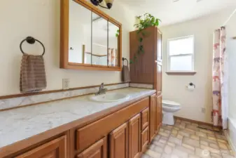 Hall bath