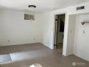 lower level bedroom