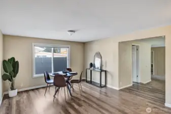 Dining area
