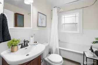 Bathroom on main floor