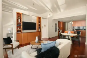 Natural light-filled interior